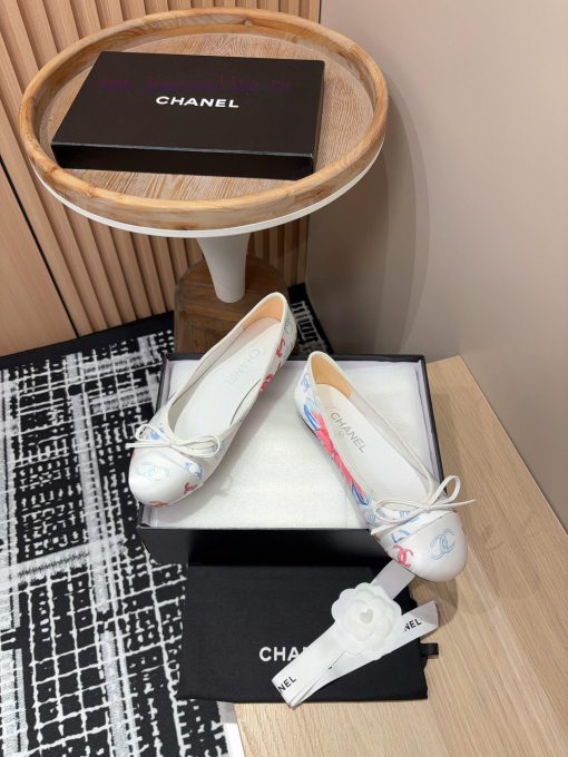 25Fw new chanelChanel bow ballet flat soleBelieve me, these are ballet shoes that can take ylgft94gu - Image 8