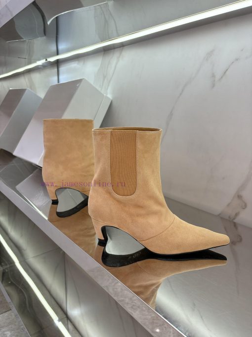 IMMI24 new beautiful square toe short boots 🤩 A niche trendy brand, simple and fashionable, 4ekhyvde - Image 6