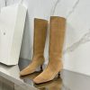 Toteme 24 Autumn/Winter New Cat Heel Boots are super eye-catching, with salt and sweetness, hsgvgt34