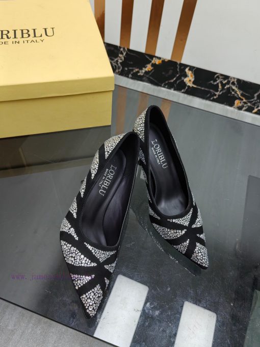 Loriblu Italian Luxury BrandBlue Luo Rui Jian Lan Weighing Bottom ShoesThe deep blue outsolelp9l21j3 - Image 9