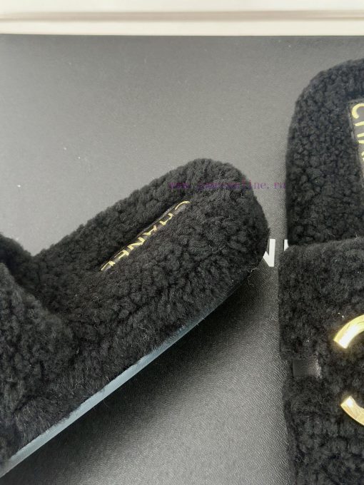 Chanel | Chanel Classic Metal Double C Hairy SlippersThe "First to Wear" series of walking s04mq9tgg - Image 7