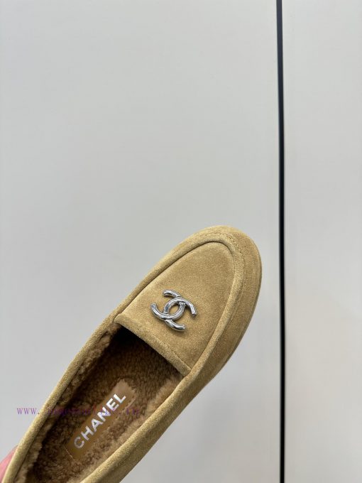 Chanel's new Chanel lambhair loafers for autumn and winter 2423ss Grandma Xiang's new Le Fu 00ogvx7c - Image 6