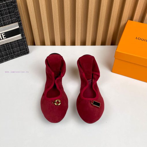p. Lv Chicken rolls shoes, dancing shoesThe fabric is made of imported sheep suede leather azqyd2rfm - Image 8