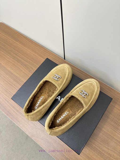 Chanel's new Chanel lambhair loafers for autumn and winter 2423ss Grandma Xiang's new Le Fu 00ogvx7c - Image 8