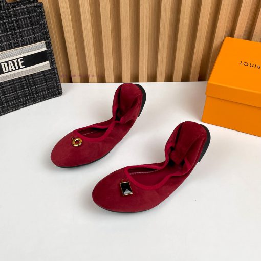 p. Lv Chicken rolls shoes, dancing shoesThe fabric is made of imported sheep suede leather azqyd2rfm - Image 12