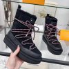 Louis Vuitton's new synchronized fur snow boots are on sale, with the upper made of Italian fowf8y0a