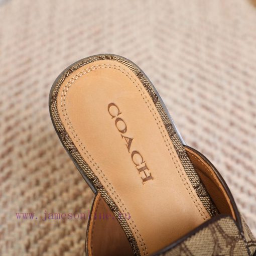 Brown 35-40COACH/Coach Willow Nail Slippers,Lazy shoes are easy to put on and take off, withokcodk17 - Image 11