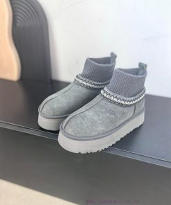 Top UGG ² ⁰² ⁴ New snow boots with ethnic style and sock covers, with wool lining in the socf3jawbp9