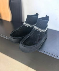 Top UGG ² ⁰² ⁴ New snow boots with ethnic style and sock covers, with wool lining in the soctykm783b