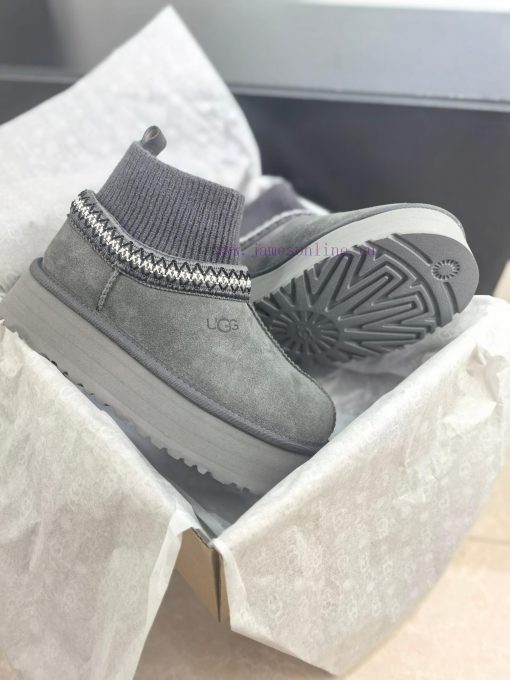 Top UGG ² ⁰² ⁴ New snow boots with ethnic style and sock covers, with wool lining in the socf3jawbp9 - Image 7