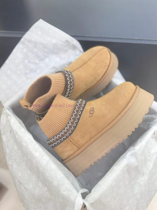 Top UGG ² ⁰² ⁴ New snow boots with ethnic style and sock covers, with wool lining in the socfr2y95ss - Image 5