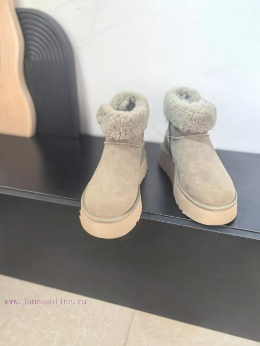 Top UGG ² ⁰² ⁴ fur integrated snow bootsA small stove in winter cannot even withstand the waqn5dlooc - Image 2