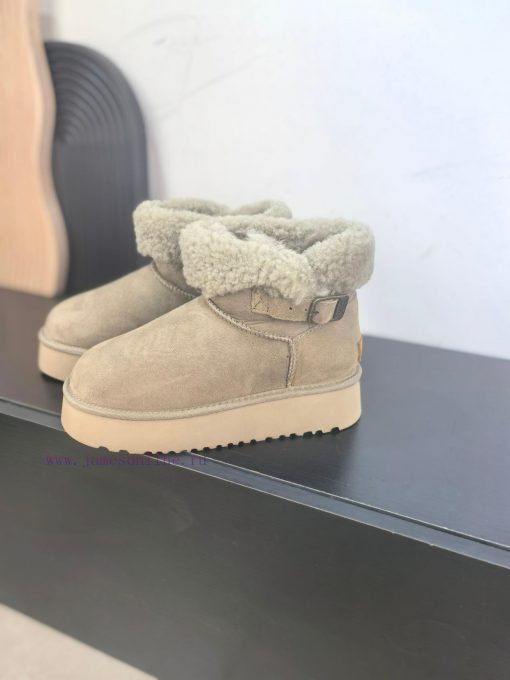 Top UGG ² ⁰² ⁴ fur integrated snow bootsA small stove in winter cannot even withstand the waqn5dlooc - Image 3