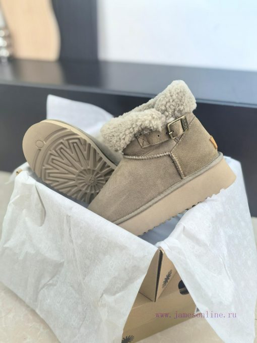 Top UGG ² ⁰² ⁴ fur integrated snow bootsA small stove in winter cannot even withstand the waqn5dlooc - Image 7