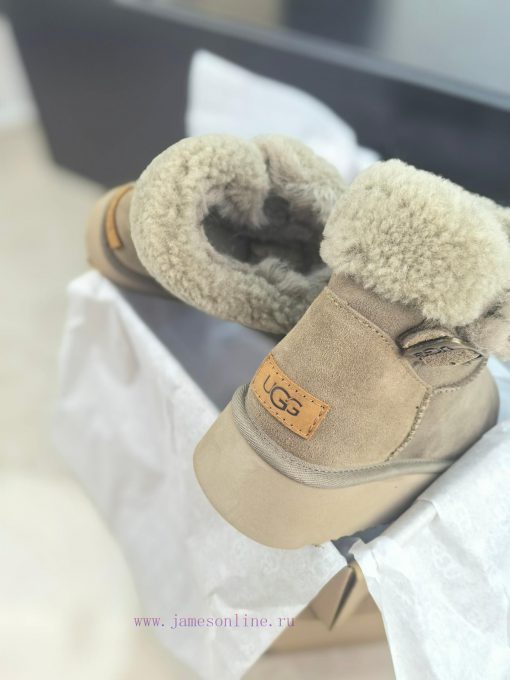Top UGG ² ⁰² ⁴ fur integrated snow bootsA small stove in winter cannot even withstand the waqn5dlooc - Image 8