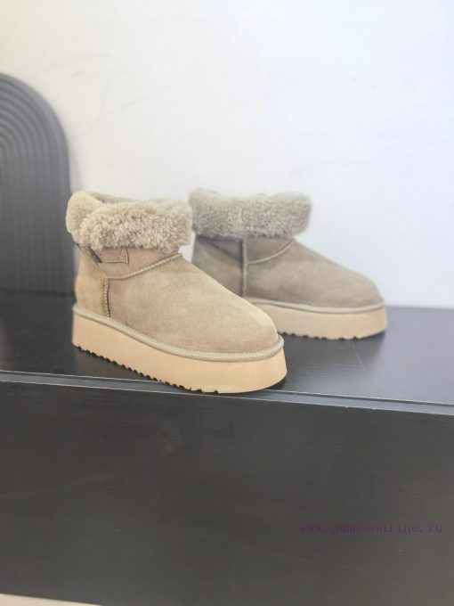 Top UGG ² ⁰² ⁴ fur integrated snow bootsA small stove in winter cannot even withstand the waqn5dlooc - Image 9