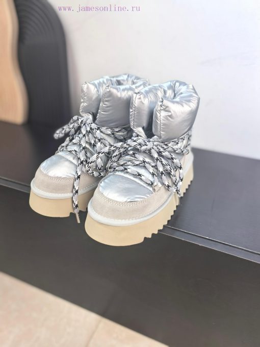 Top UGG ² ⁰² ⁴ fur integrated lace up down snow bootsA small stove in winter cannot even witg2ah50r3