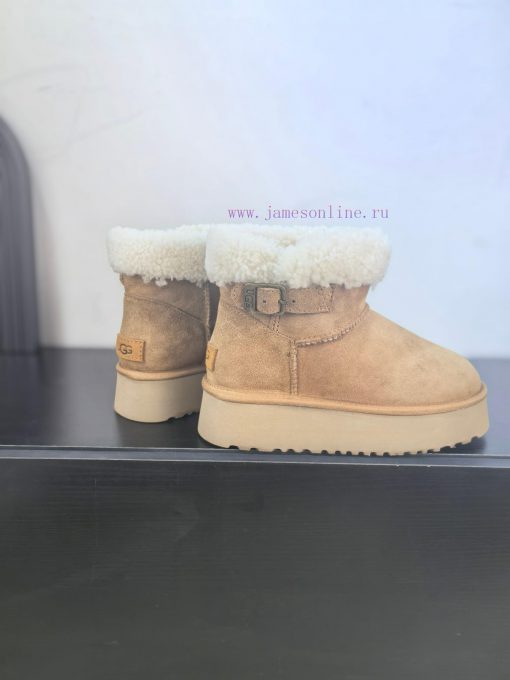 Top UGG ² ⁰² ⁴ fur integrated snow bootsA small stove in winter cannot even withstand the waqjvnmz63 - Image 4