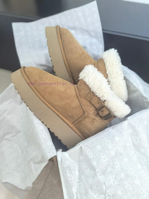 Top UGG ² ⁰² ⁴ fur integrated snow bootsA small stove in winter cannot even withstand the waqjvnmz63 - Image 5
