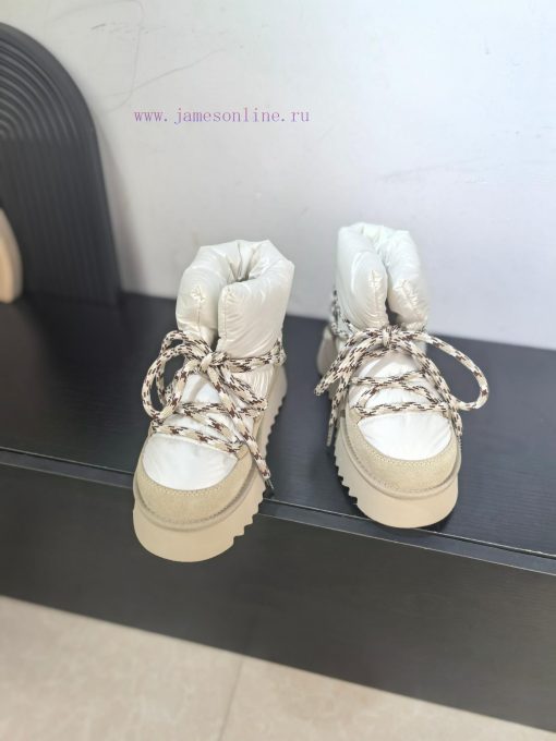 Top UGG ² ⁰² ⁴ fur integrated lace up down snow bootsA small stove in winter cannot even witc3jcxypr