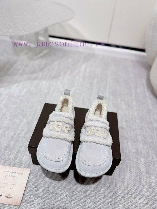 UGG Fury Shoes Autumn/Winter Artifact Lisa Haley Jennie 24ss Explosive Item The brand logo iqkvg4omq