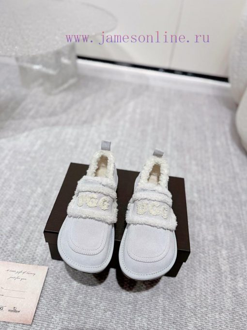 UGG Fury Shoes Autumn/Winter Artifact Lisa Haley Jennie 24ss Explosive Item The brand logo iqkvg4omq - Image 2