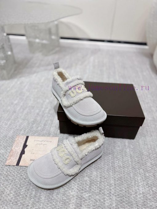 UGG Fury Shoes Autumn/Winter Artifact Lisa Haley Jennie 24ss Explosive Item The brand logo iqkvg4omq - Image 7