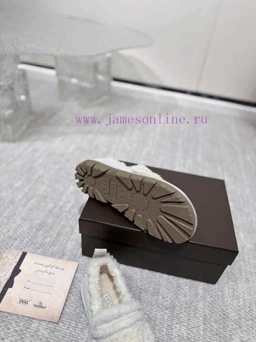 UGG Fury Shoes Autumn/Winter Artifact Lisa Haley Jennie 24ss Explosive Item The brand logo iqkvg4omq - Image 10