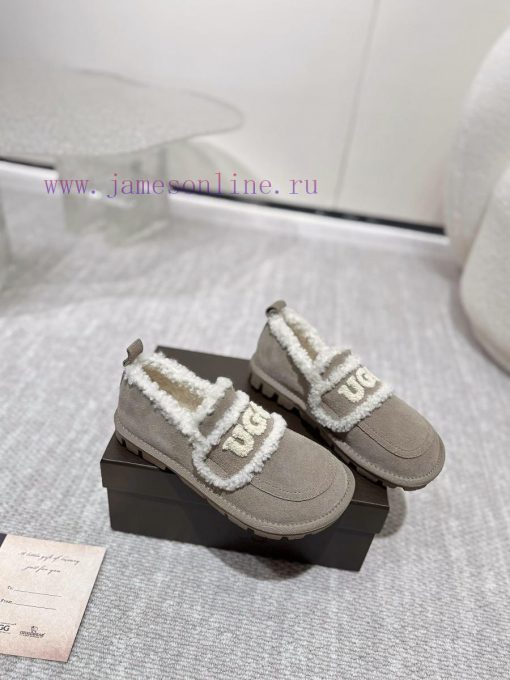 UGG Fury Shoes Autumn/Winter Artifact Lisa Haley Jennie 24ss Explosive Item The brand logo ils0tivwd - Image 4
