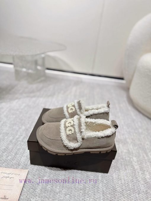 UGG Fury Shoes Autumn/Winter Artifact Lisa Haley Jennie 24ss Explosive Item The brand logo ils0tivwd - Image 5