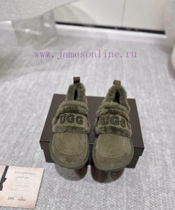 UGG Fury Shoes Autumn/Winter Artifact Lisa Haley Jennie 24ss Explosive Item The brand logo lispta57