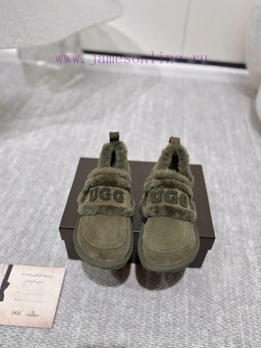 UGG Fury Shoes Autumn/Winter Artifact Lisa Haley Jennie 24ss Explosive Item The brand logo lispta57 - Image 2