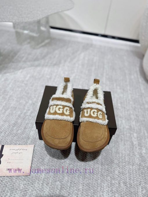 UGG Fury Shoes Autumn/Winter Artifact Lisa Haley Jennie 24ss Explosive Item The brand logo 5gdujtsv - Image 2
