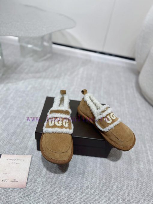UGG Fury Shoes Autumn/Winter Artifact Lisa Haley Jennie 24ss Explosive Item The brand logo 5gdujtsv - Image 3