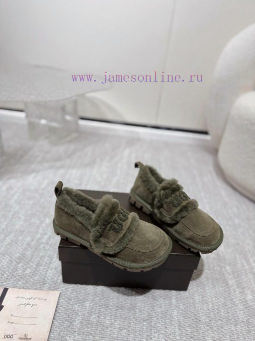 UGG Fury Shoes Autumn/Winter Artifact Lisa Haley Jennie 24ss Explosive Item The brand logo lispta57 - Image 4