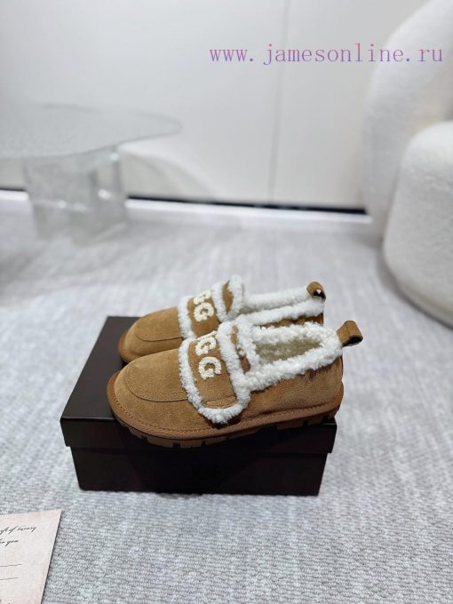UGG Fury Shoes Autumn/Winter Artifact Lisa Haley Jennie 24ss Explosive Item The brand logo 5gdujtsv - Image 5