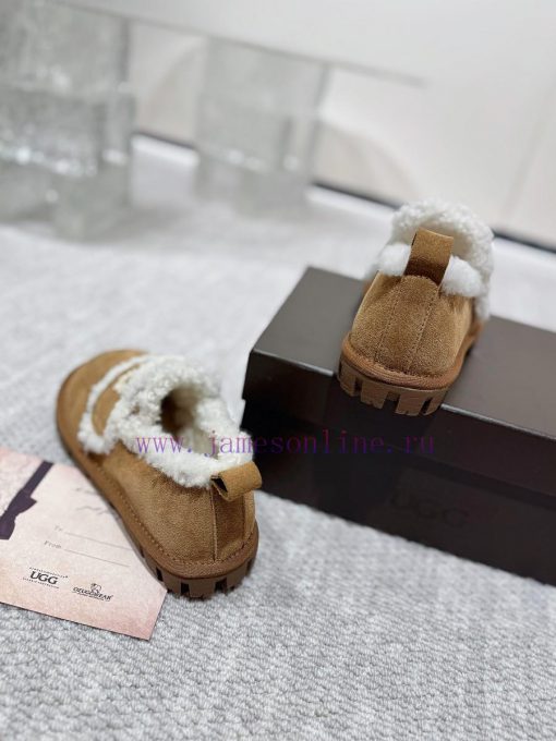 UGG Fury Shoes Autumn/Winter Artifact Lisa Haley Jennie 24ss Explosive Item The brand logo 5gdujtsv - Image 6