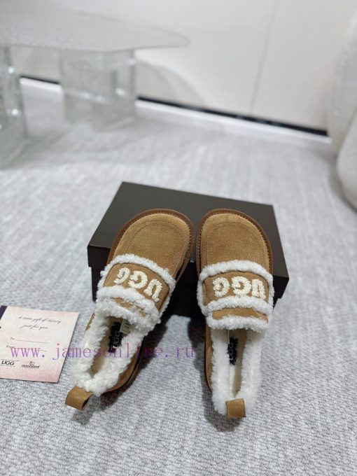 UGG Fury Shoes Autumn/Winter Artifact Lisa Haley Jennie 24ss Explosive Item The brand logo 5gdujtsv - Image 7