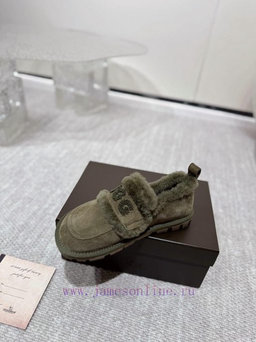 UGG Fury Shoes Autumn/Winter Artifact Lisa Haley Jennie 24ss Explosive Item The brand logo lispta57 - Image 9