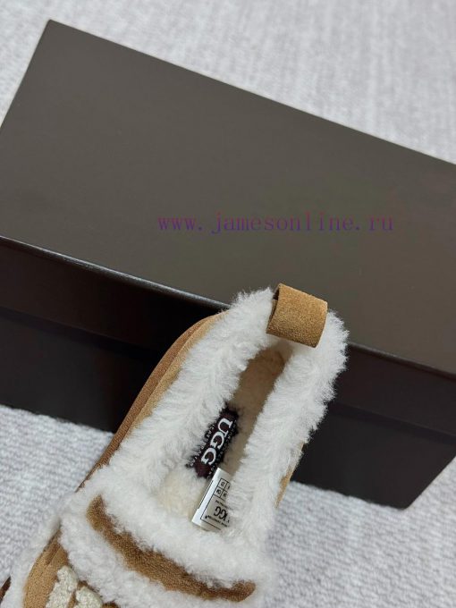 UGG Fury Shoes Autumn/Winter Artifact Lisa Haley Jennie 24ss Explosive Item The brand logo 5gdujtsv - Image 9