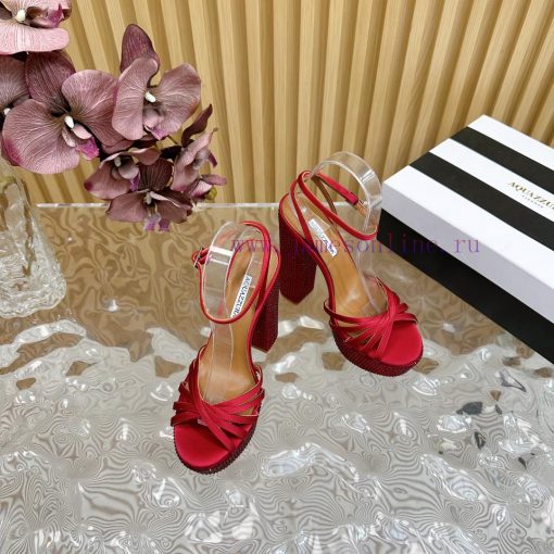 2024 Spring/Summer New AQUAZURA Zp Original Mold New Waterproof Platform High Heel Sandals——za56t0su - Image 7