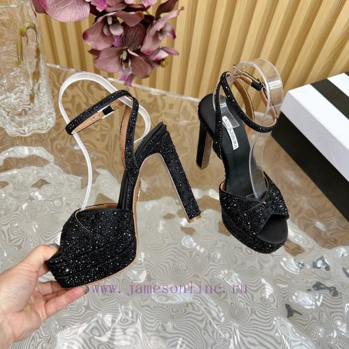 2024 Spring/Summer New AQUAZURA Zp Original Mold New Waterproof Platform High Heel Sandals——0dvq9t0p - Image 10