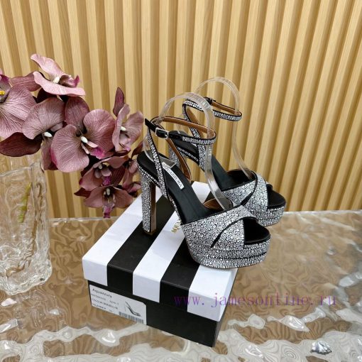 2024 Spring/Summer New AQUAZURA Zp Original Mold New Waterproof Platform High Heel Sandals——c214hthv - Image 2