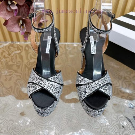 2024 Spring/Summer New AQUAZURA Zp Original Mold New Waterproof Platform High Heel Sandals——c214hthv - Image 6