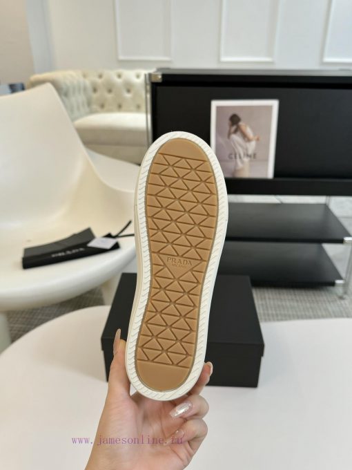 Prada 24/Prada Spring/Summer Latest Triangle Logo Casual SneakersThe original purchase, deveybmb3lyp - Image 10