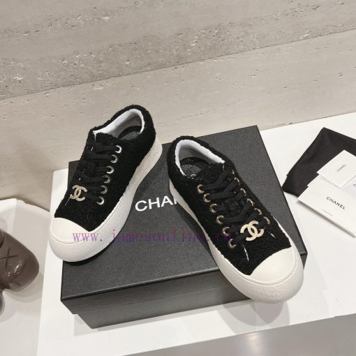 Top tierChanel 24 full leather panda color white shoes casual sports shoes skateboard shoesOhtw97pkk - Image 3