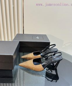 YSL Saint Laurent - SS2024 New Autumn Collection Diamond High Heel Sandals2024 series high-hpummkcre