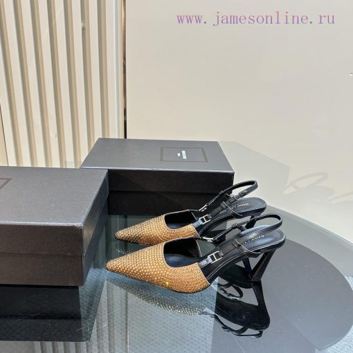 YSL Saint Laurent - SS2024 New Autumn Collection Diamond High Heel Sandals2024 series high-hpummkcre