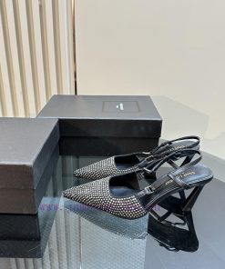 YSL Saint Laurent - SS2024 New Autumn Collection Diamond High Heel Sandals2024 series high-h65kmvpzk