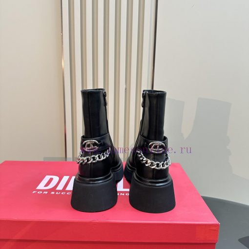 Top Short and Long 550Diesel round toe side zipper long and short bootsSuper slimming on thegdm9ouhu - Image 6